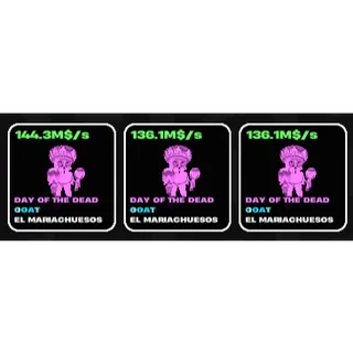 X3  Day Of The Dead El Mariachuesos