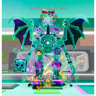Lvl 250 La Skull Combinacion Spooky 2 Traits 82.4Qi/s