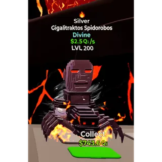 Gigalitraktos Spidorobos Silver 1 Trait