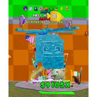 Lvl 150 Heli Hippo Aqua 9 Traits