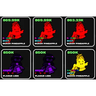 Fortnite Fruits Vs Brainrots