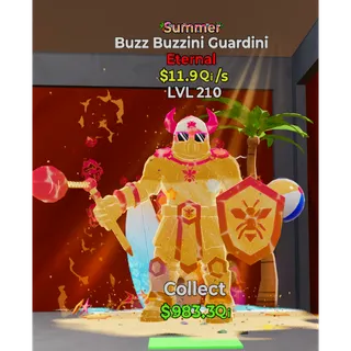 Buzz Buzzini Guardini Summer Lvl 210
