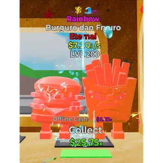 Burguro dan Fryuro Rainbow 2 Traits