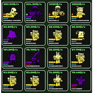 Fortnite Fruits Vs Brainrots Bundle