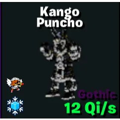 Kango Puncho Gothic 2 Traits Lvl 200