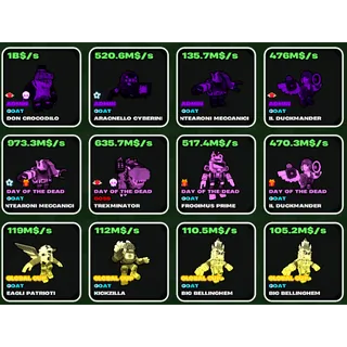 Fortnite Fruits Vs Brainrots Bundle