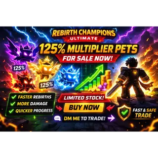 Rebirth Champions Ultimate - 5x 125%
