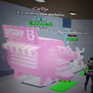 hipopotamino supermarketino candy t