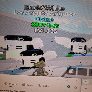 Los Arigato B & W m