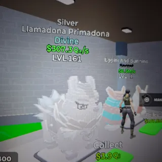 llamadona primadona silver t