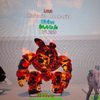 chickarito mecharito lava level 200 4.4qi/s