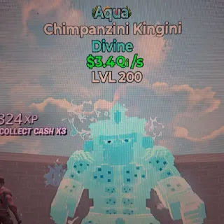 Qi/s 3.4 Aqua Chimpanzini Lvl 200 m
