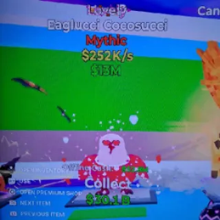 Fortnite Steal The Brainrot: Lovely Eaglucci Cocosucci