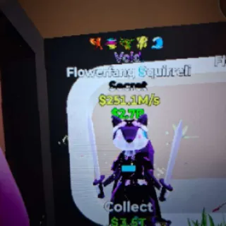 Fortnite Steal The Brainrot Flowerfang Squrrieli