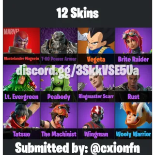 FORTNITE ACCOUNTS PC/PSN/XBOX/12 SKINS/17 PICKAXES/25 GLIDERS/24 EMOTES HAS ASTRO CYCLONE AND RAMBUNCTIOUS