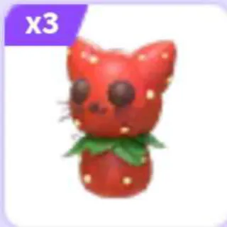 Other | X3 Strawberry Kitty Thro