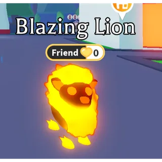 No Pot Blazing Lion