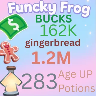 1.2M ginger bread 162kbucks 283 age up