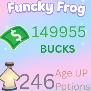 149955buck, 246 ageup portions.