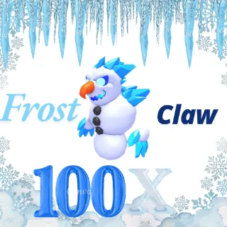 100x Frost Claw - Adopt Me