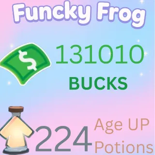 131010buck, 224 ageup portions.