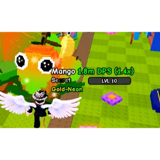 HUGE Neon-GOLD MANGO  1.8m DPS PBS