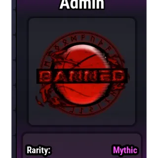 Admin effect
