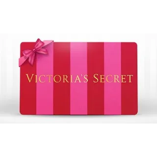 $65.00 USD Victoria's Secret Gift Card