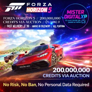 🚗 FORZA HORIZON 5 – 200,000,000 CR