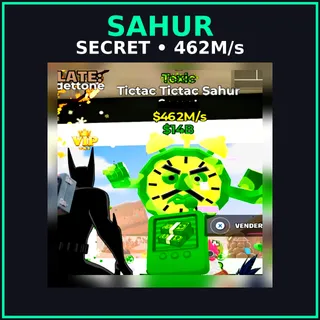 ⏰ Tictac Tictac Sahur – 462 M/s