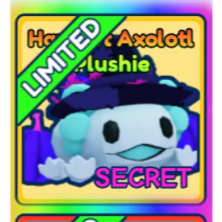 Shiny Harvest Axolotl Plushie