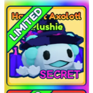 Shiny Harvest Axolotl Plushie