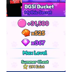Mythic BGSI Bucket