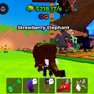 X4 VOLCANIC STRAWBERRY ELEPHANT