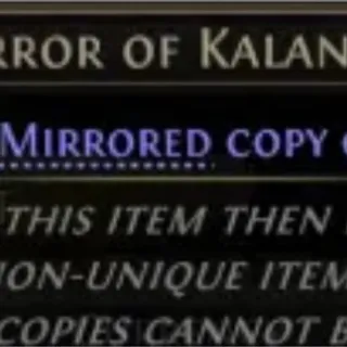 POE2 Mirror of Kalandra (Runes of Aldur)