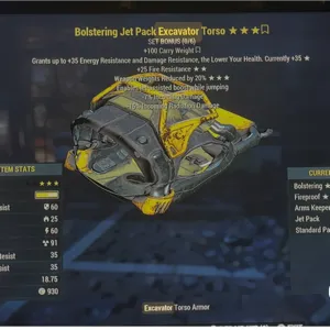 Excavator jetpack legacy