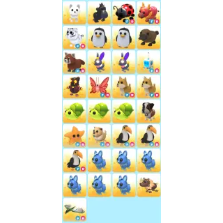 ADOPT ME ULTRA-RARE PET BUNDLE #1