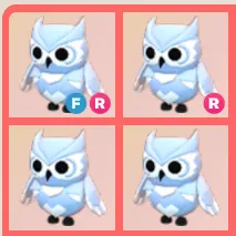 ADOPT ME | 4X SNOW OWL