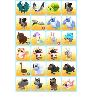 ADOPT ME | RARE PET BUNDLE #1