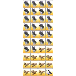 INSTANT DELIVERY - ADOPT ME PET BUNDLE #8