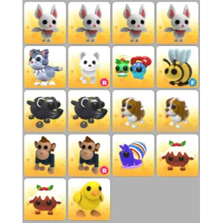 INSTANT DELIVERY - ADOPT ME ULTRA-RARE BUNDLE #1