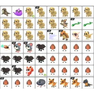 INSTANT DELIVERY - ADOPT ME PET BUNDLE #12