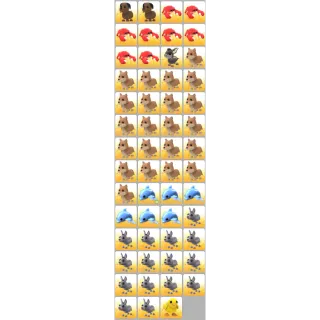 INSTANT DELIVERY - ADOPT ME PET BUNDLE #26