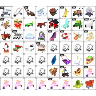 INSTANT DELIVERY - ADOPT ME STROLLER BUNDLE