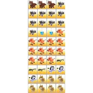 INSTANT DELIVERY - ADOPT ME PET BUNDLE #10