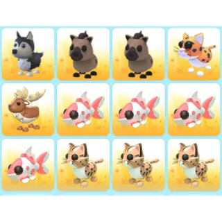 ADOPT ME RARE PET BUNDLE #2