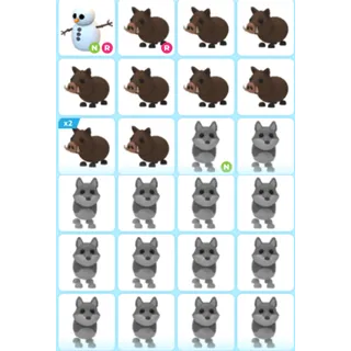 ADOPT ME | UNCOMMMON PET BUNDLE #3