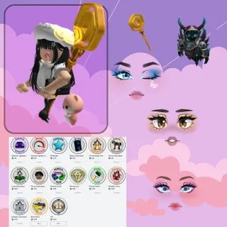 KORBLOX GIRLY ACC