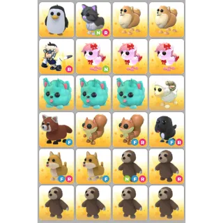 INSTANT DELIVERY - ADOPT ME ULTRA-RARE BUNDLE #5