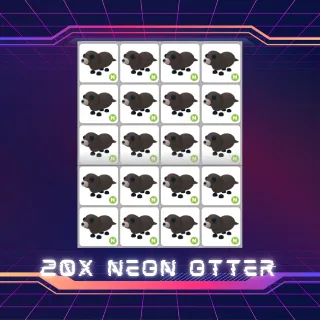 20X NEON OTTER